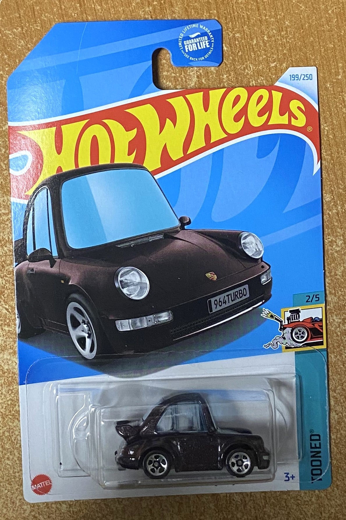 2024 Hot Wheels #199 Porsche 911 Turbo 3.6 BLACK