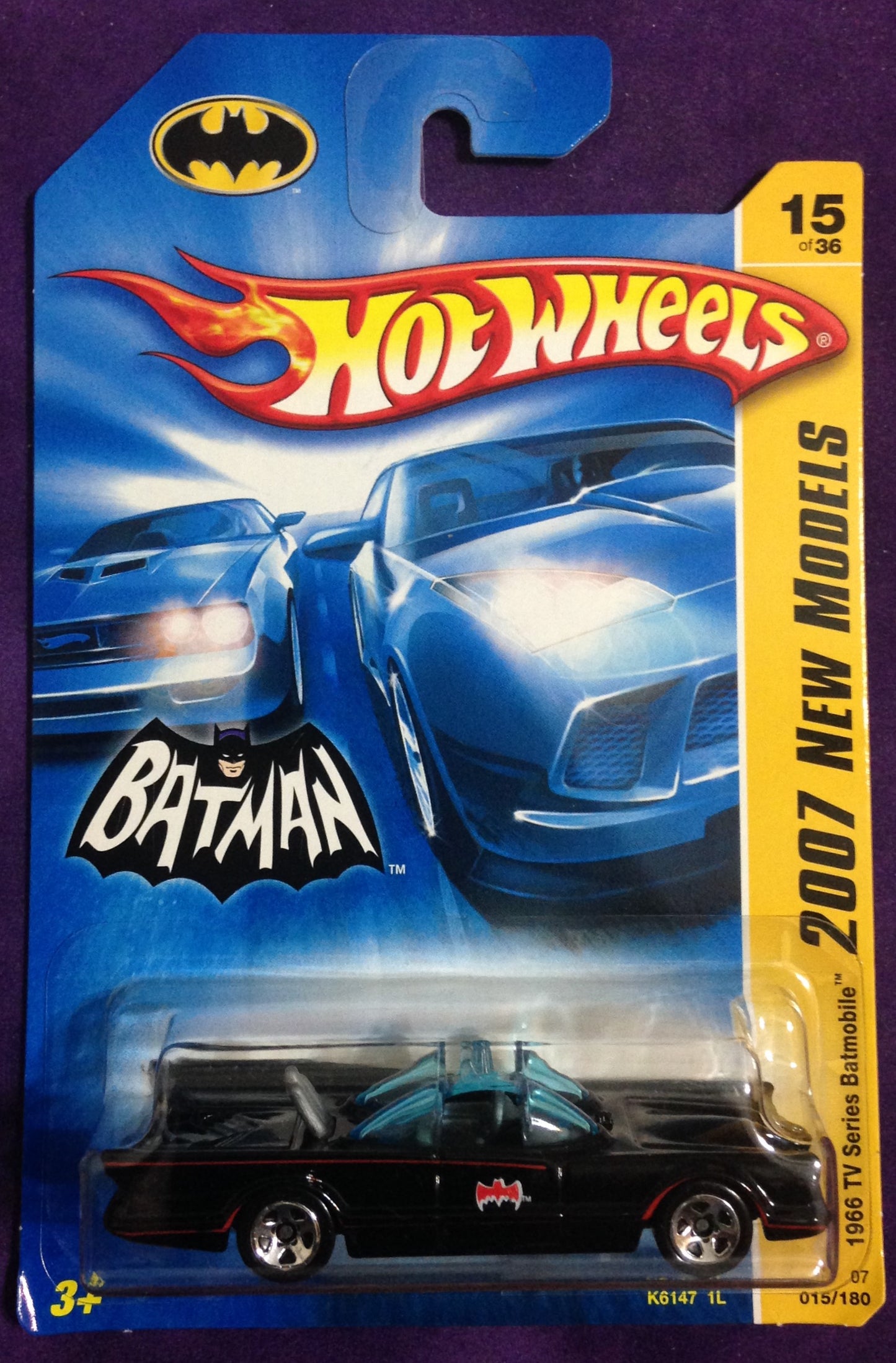 2007 Hot Wheels #15 1966 TV Series Batmobile