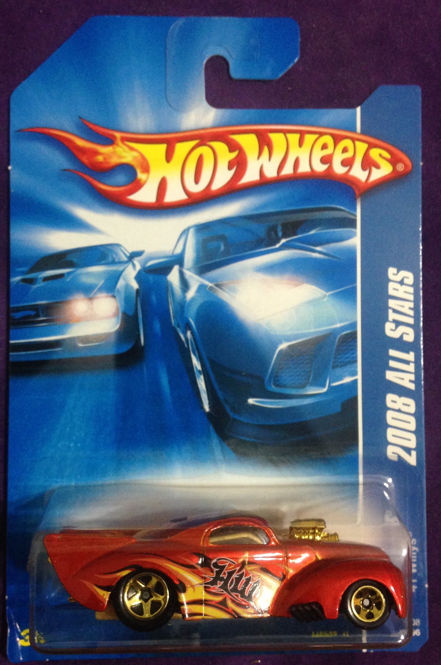 2008 Hot Wheels #61 41 Willys RED