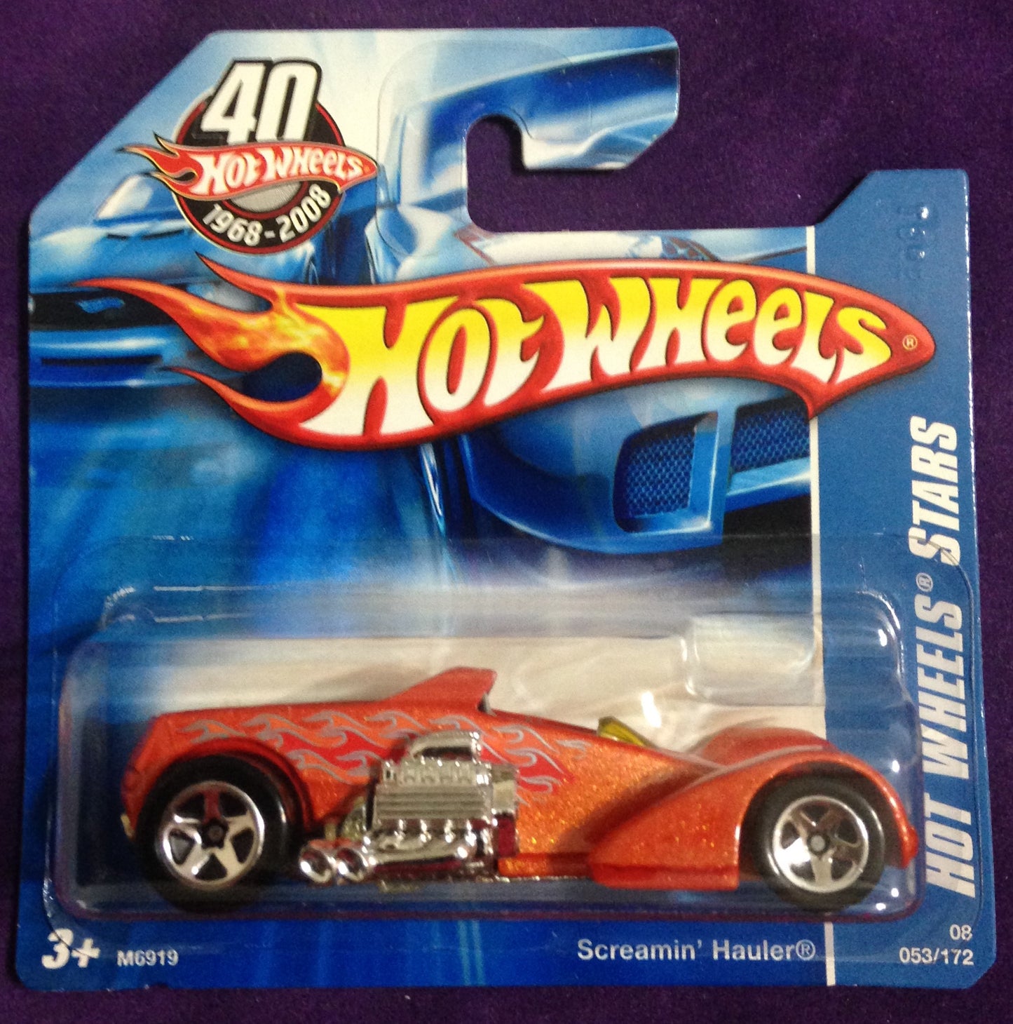 2008 Hot Wheels Short Card #53 Screamin Hauler