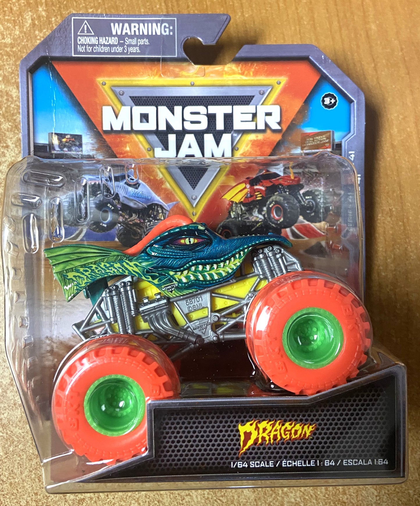 Spinmaster Monster Jam Series 41 #20150178 Dragon