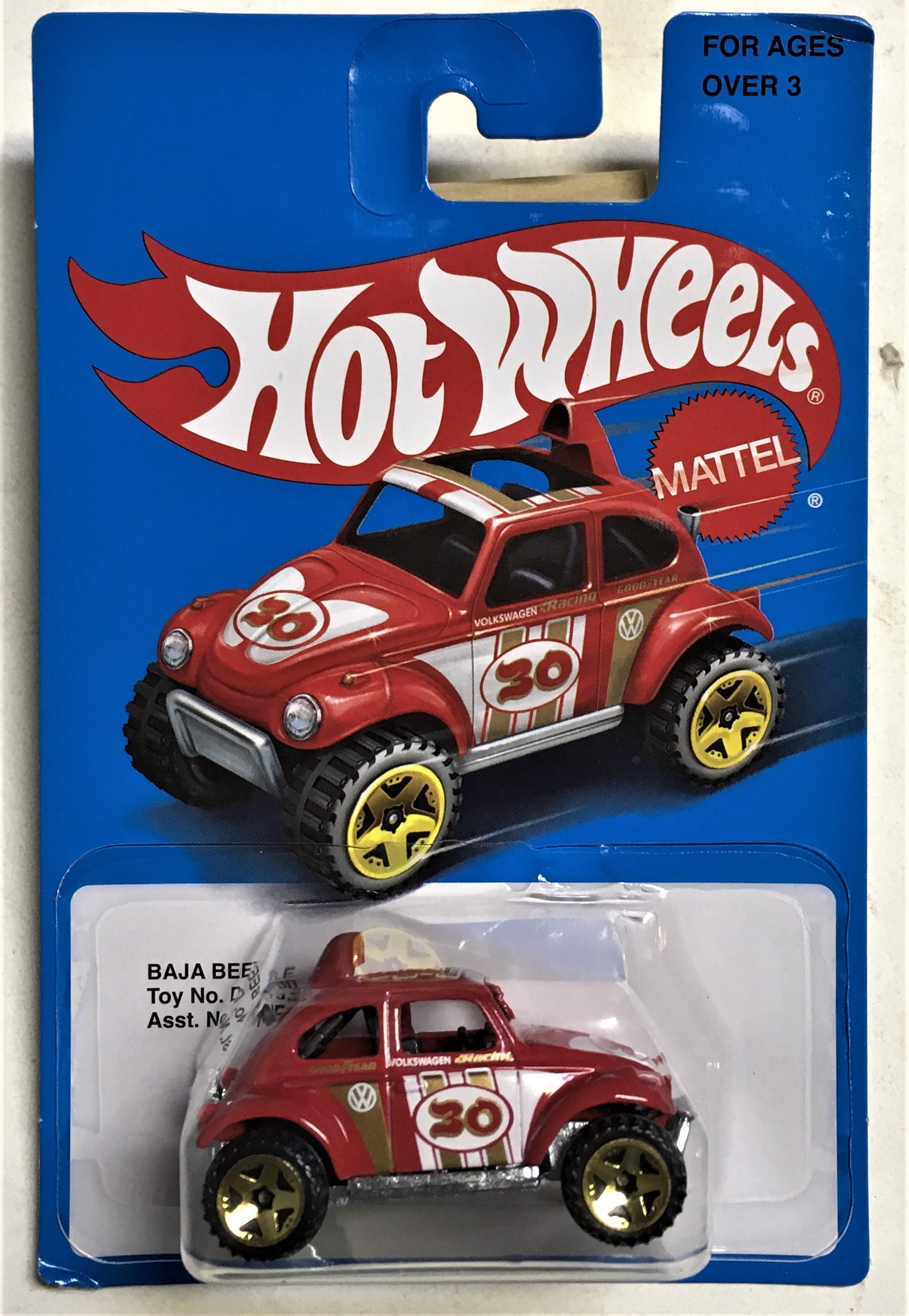 2016 Hot Wheels Ultra Cool Retro #6 Baja Beetle