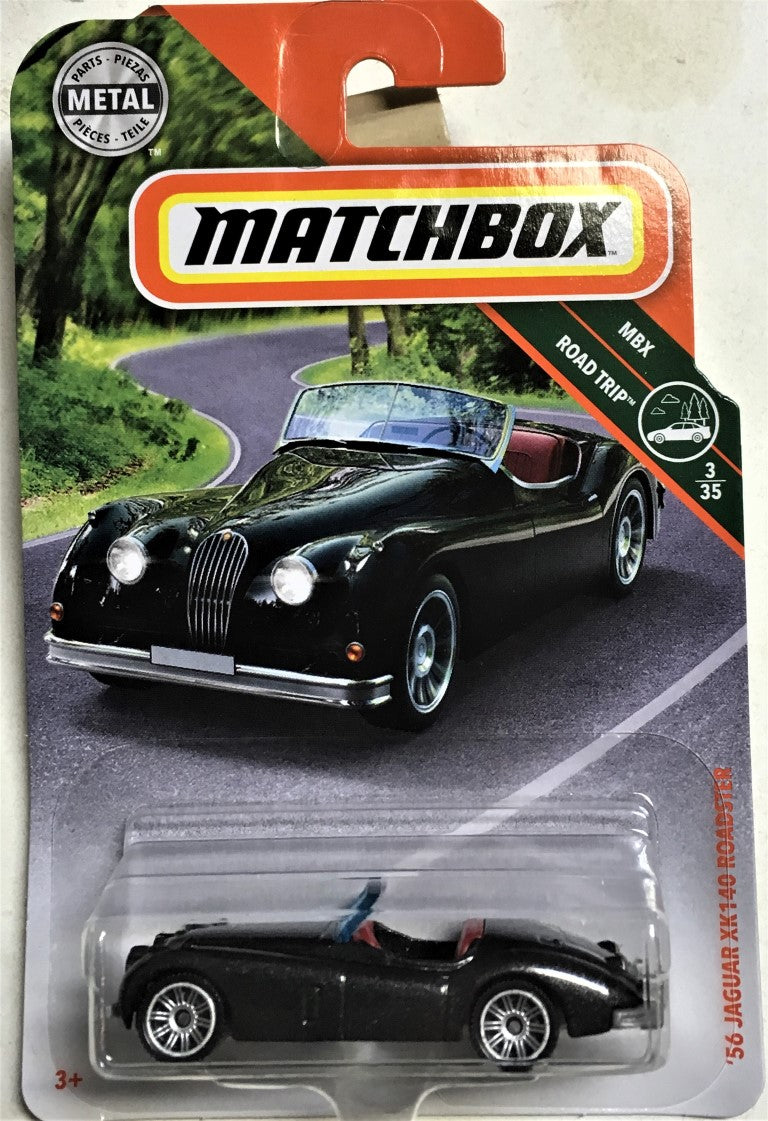 2018 Matchbox #3 56 Jaguar XK140 Roadster