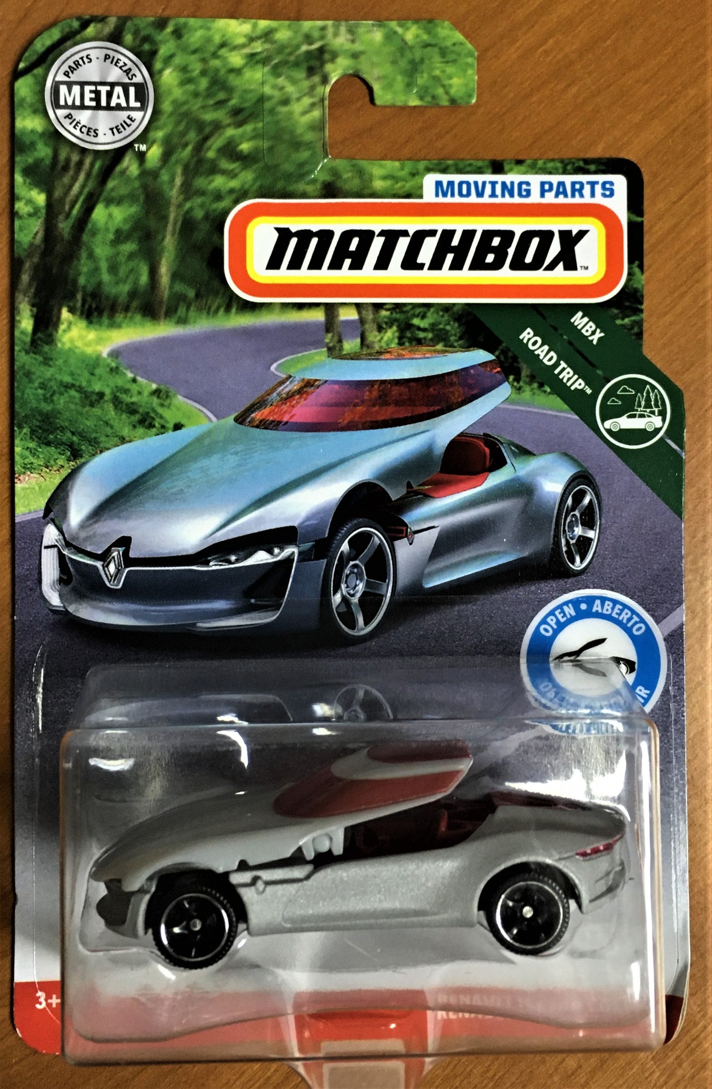 2019 Matchbox Moving Parts #13 Renault Trezor Concept