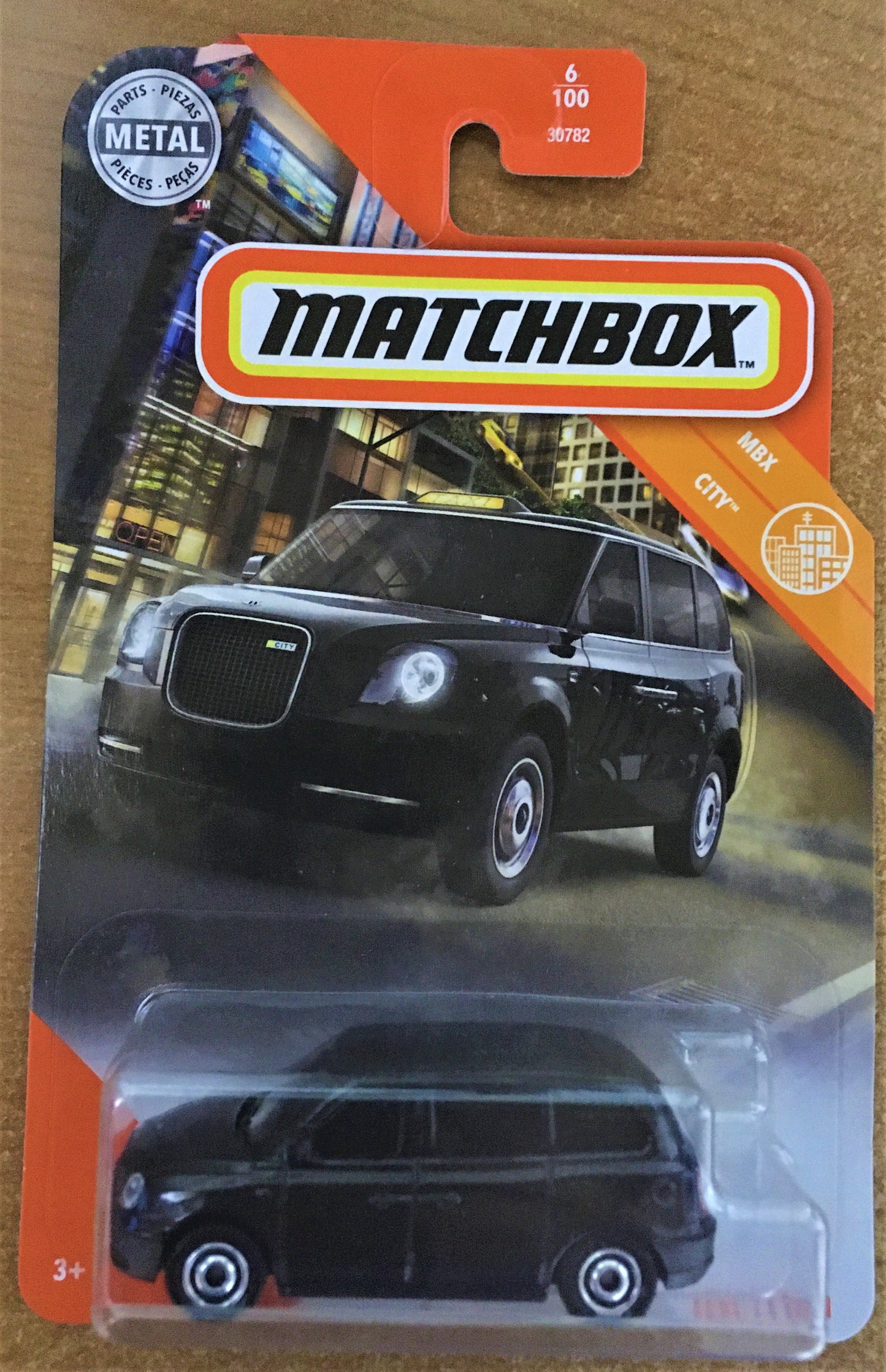 2020 Matchbox #6 LEVC TX Taxi