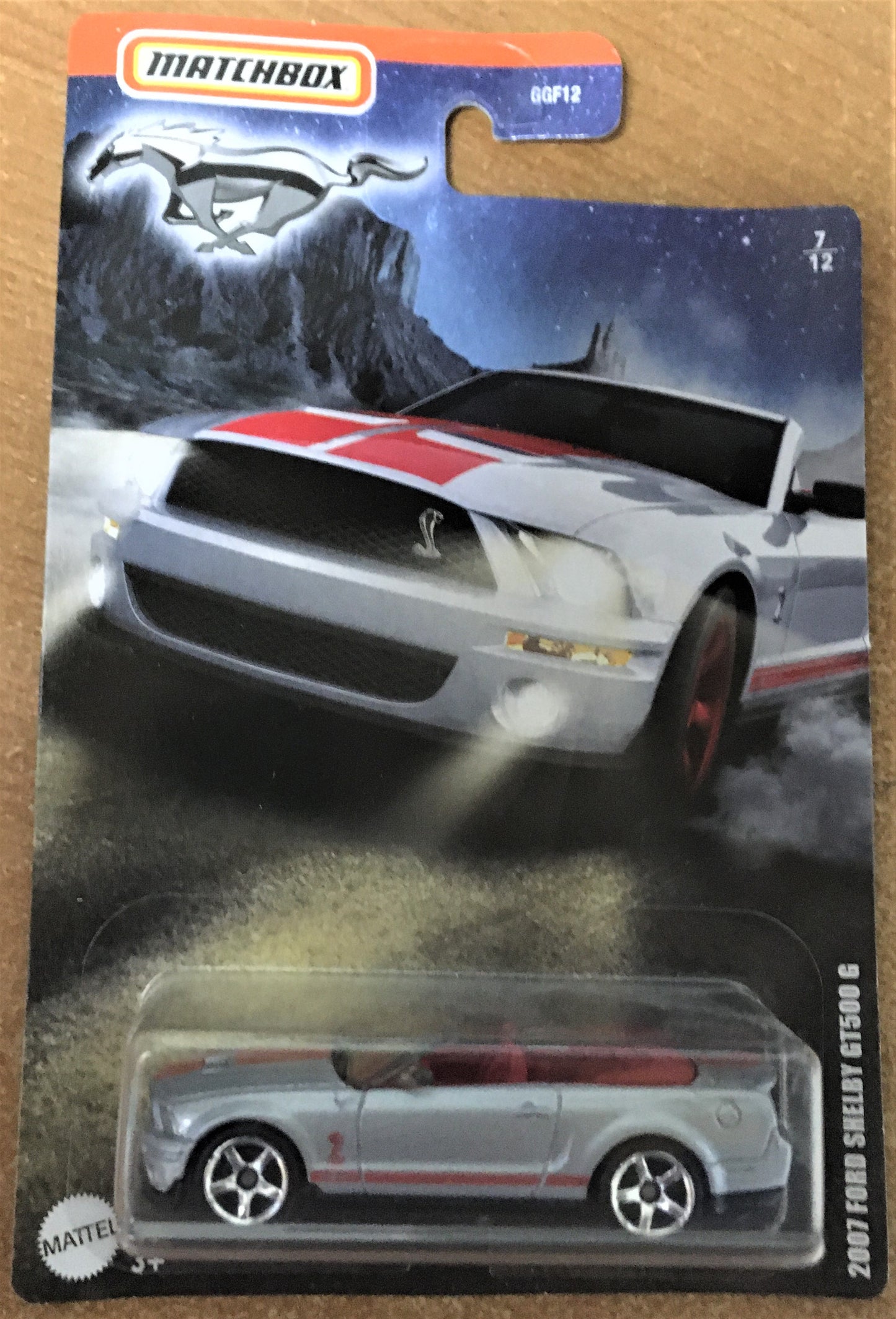 2020 Matchbox Mustang #7 2007 Ford Shelby GT500