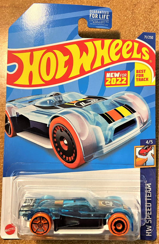 2022 Hot Wheels #71 Mach To Go BLUE