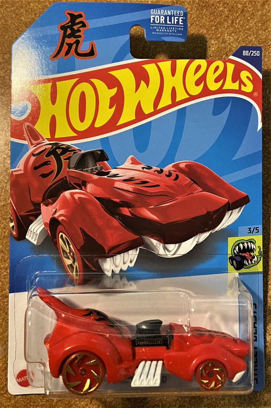 2022 Hot Wheels #88 Purrfect Speed RED