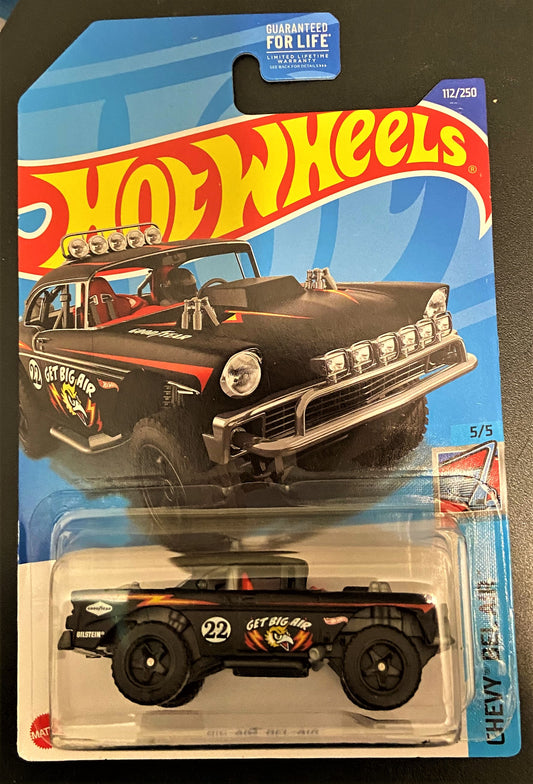2022 Hot Wheels #112 Big Air Bel Air BLACK