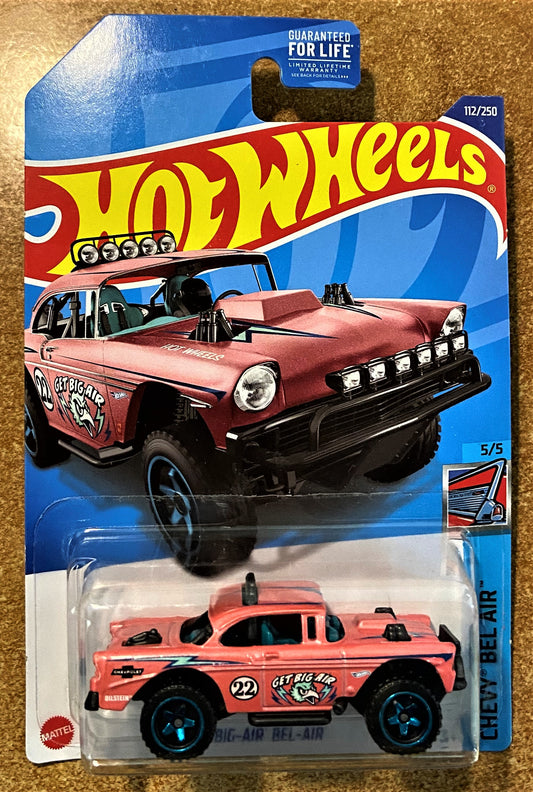 2022 Hot Wheels #112 Big Air Bel Air PINK