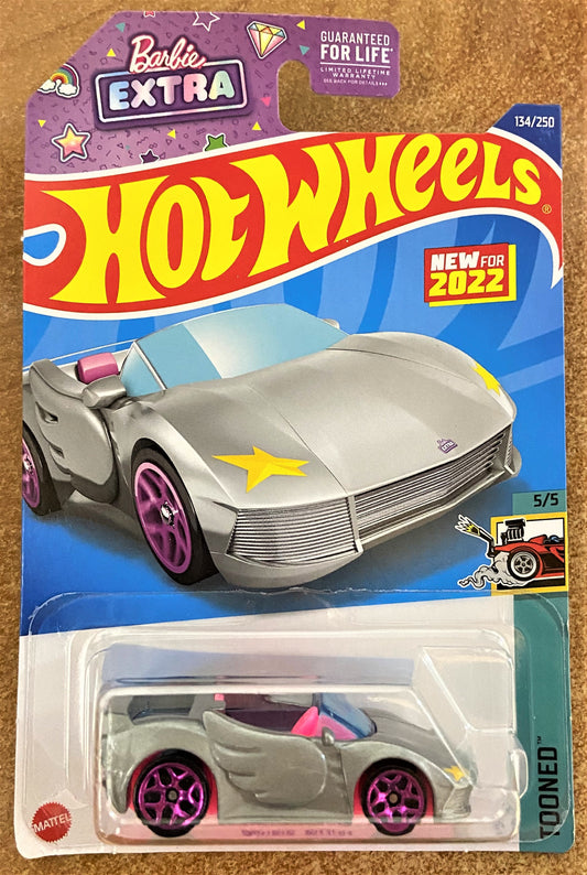 2022 Hot Wheel #134 Barbie Extra SILVER