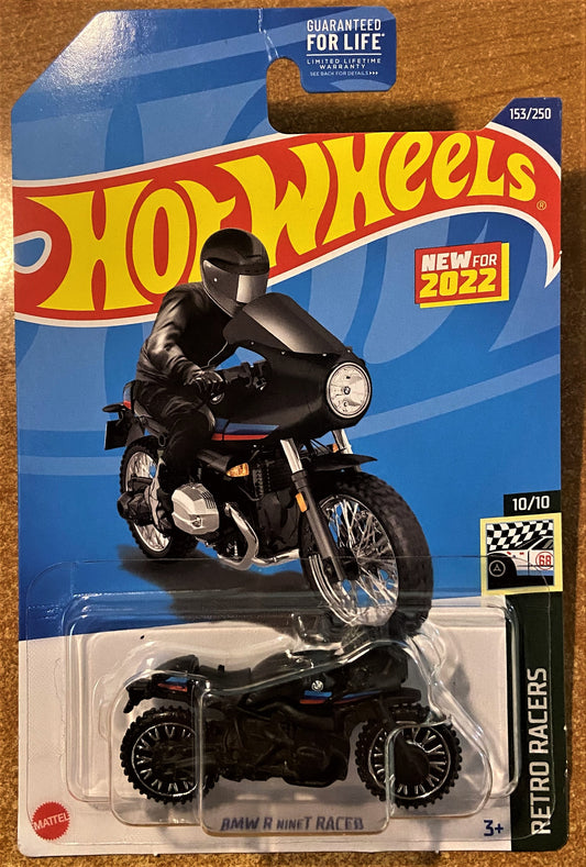 2022 Hot Wheel #153 BMW R nineT Racer BLACK