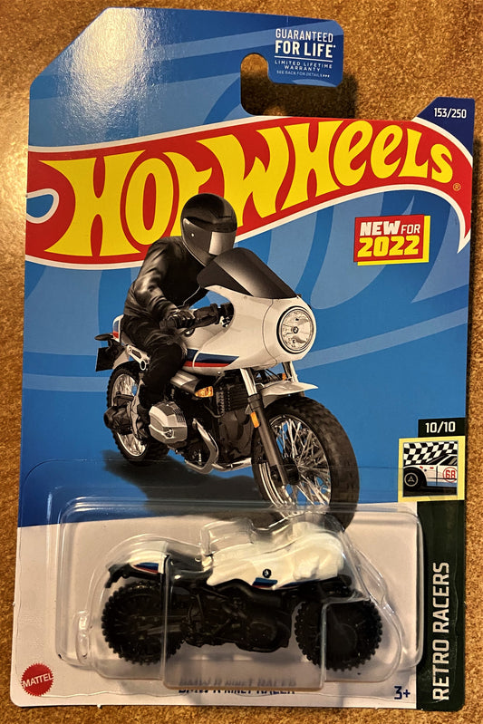 2022 Hot Wheel #153 BMW R nineT Racer WHITE