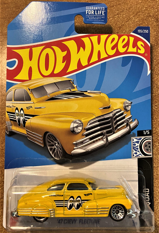 2022 Hot Wheel #155 47 Chevy Fleetline YELLOW