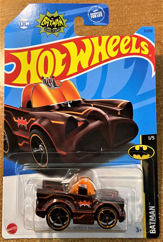 2023 Hot Wheels #3 Classic TV Series Batmobile RED