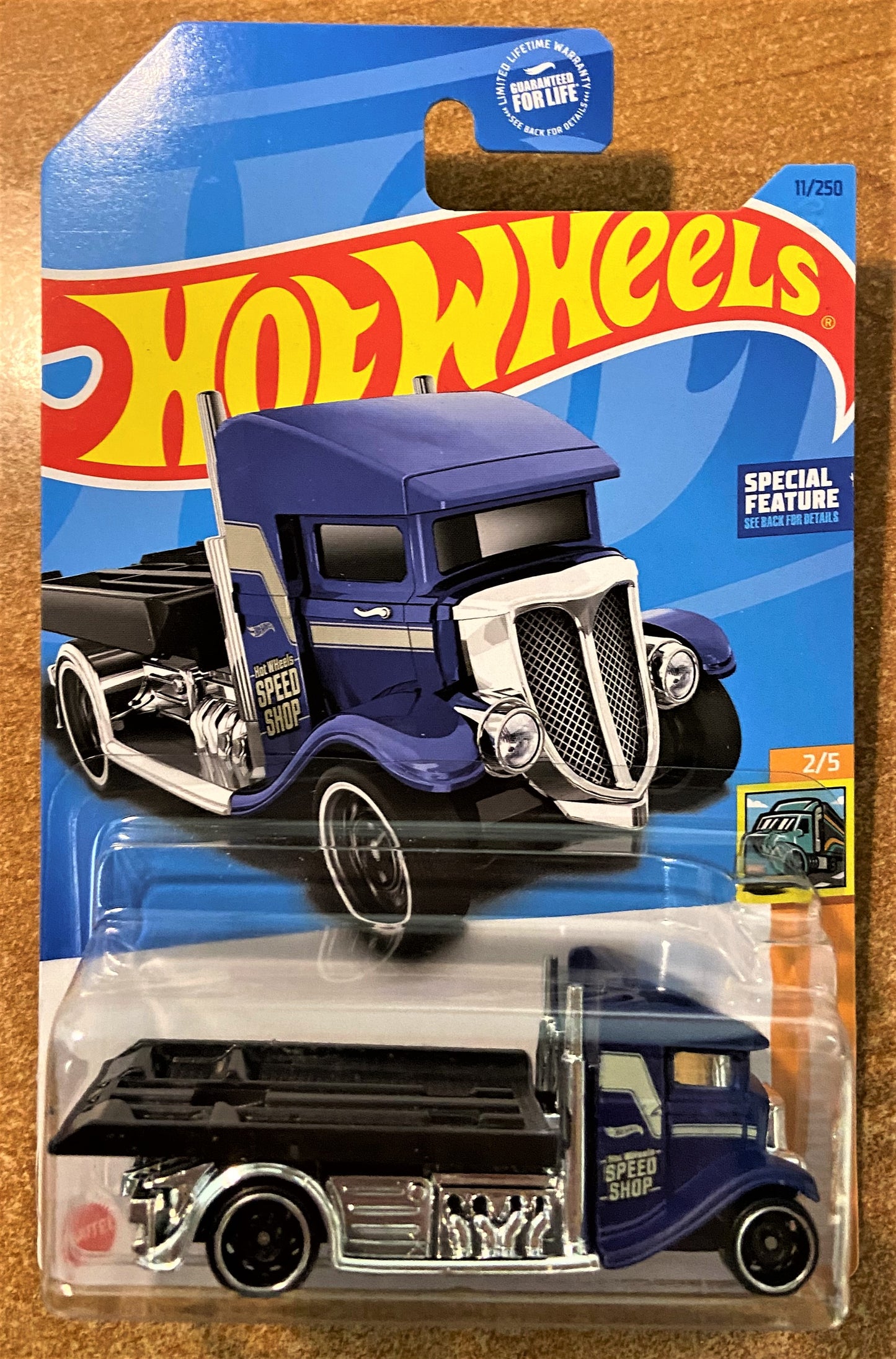 2023 Hot Wheels #11 Fast Bed Hauler BLUE