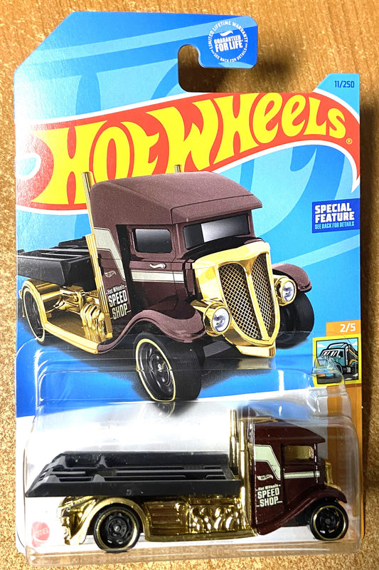 2023 Hot Wheels #11 Fast Bed Hauler MAROON