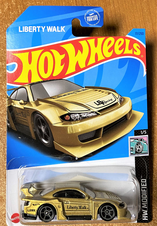 2023 Hot Wheels #17 LB Super Silhouette Nissan Silva GOLD