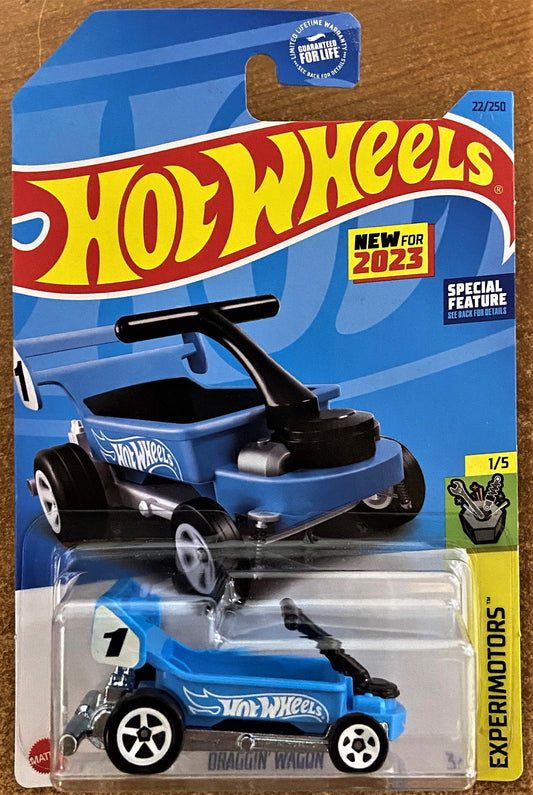 2023 Hot Wheels #22 Draggin Wagon BLUE