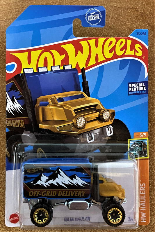 2023 Hot Wheels #33 Baja Hauler GOLD