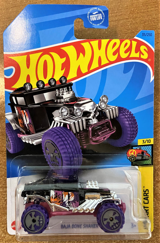 2023 Hot Wheels #35 Baja Bone Shaker BLACK