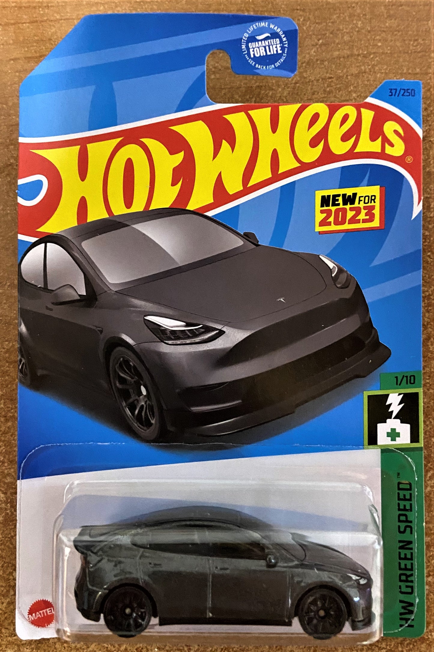 2023 Hot Wheels #37 Tesla Model Y GRAY