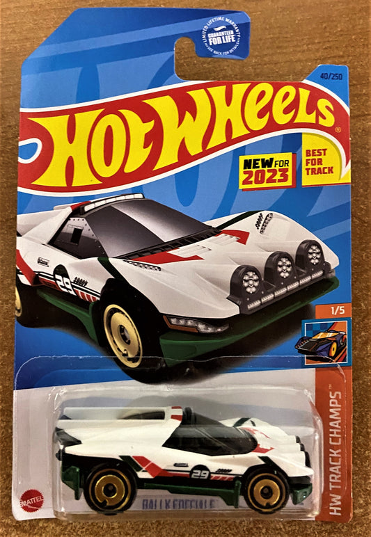 2023 Hot Wheels #40 Rally Speciale WHITE