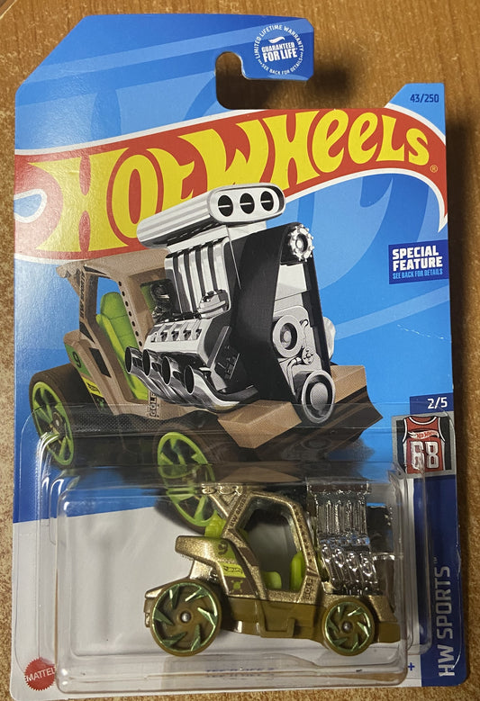 2023 Hot Wheels #43 Tee'd Off GOLD