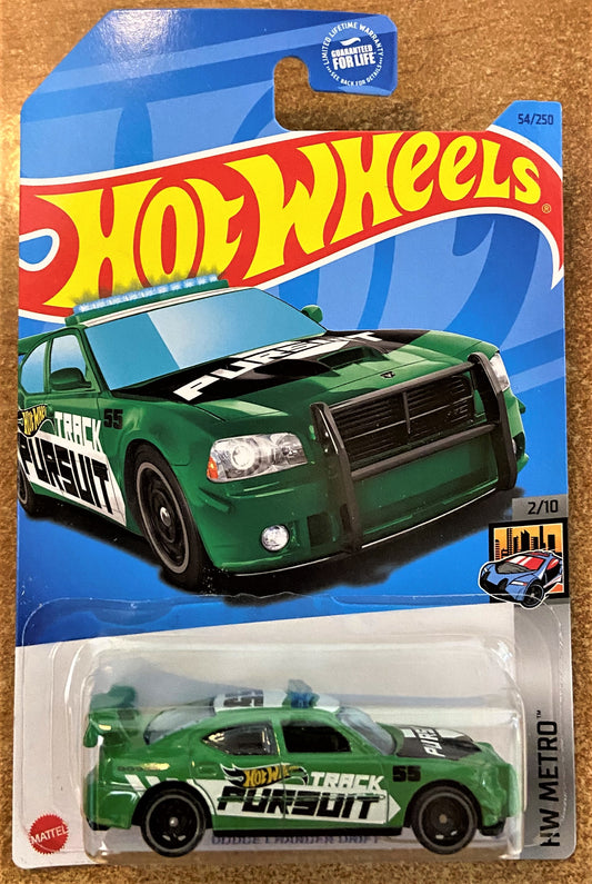 2023 Hot Wheels #54 Dodge Charger Drift GREEN