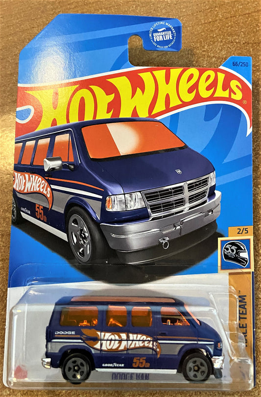 2023 Hot Wheels #66 Dodge Van BLUE