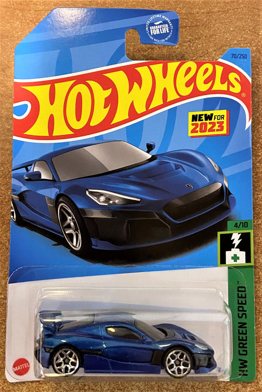 2023 Hot Wheels #70 Rimac Nevera BLUE