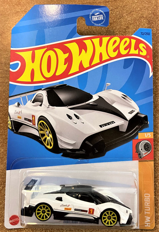 2023 Hot Wheels #72 Pagani Zonda R WHITE