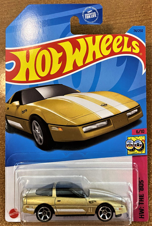 2023 Hot Wheels #74 84 Corvette GOLD