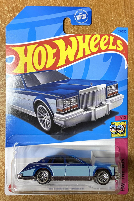 2023 Hot Wheels #75 82 Cadillac Seville BLUE