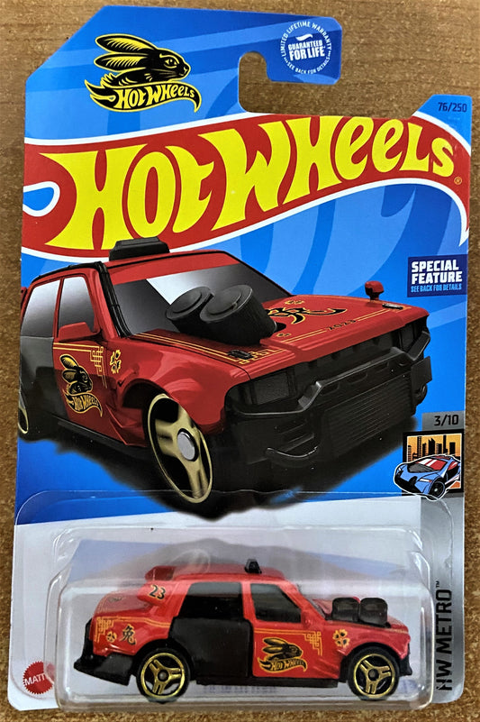 2023 Hot Wheels #76 Time Attaxi RED
