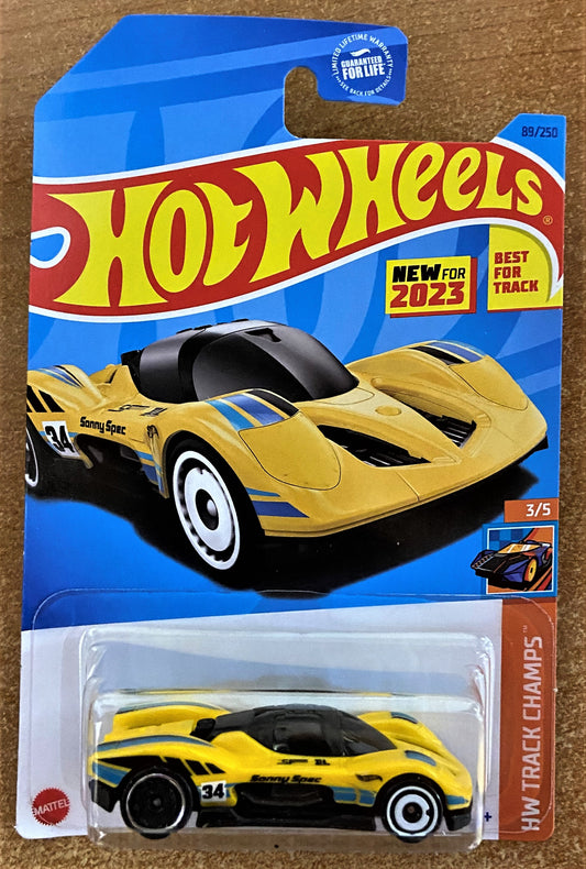 2023 Hot Wheels #89 Group C Fantasy YELLOW