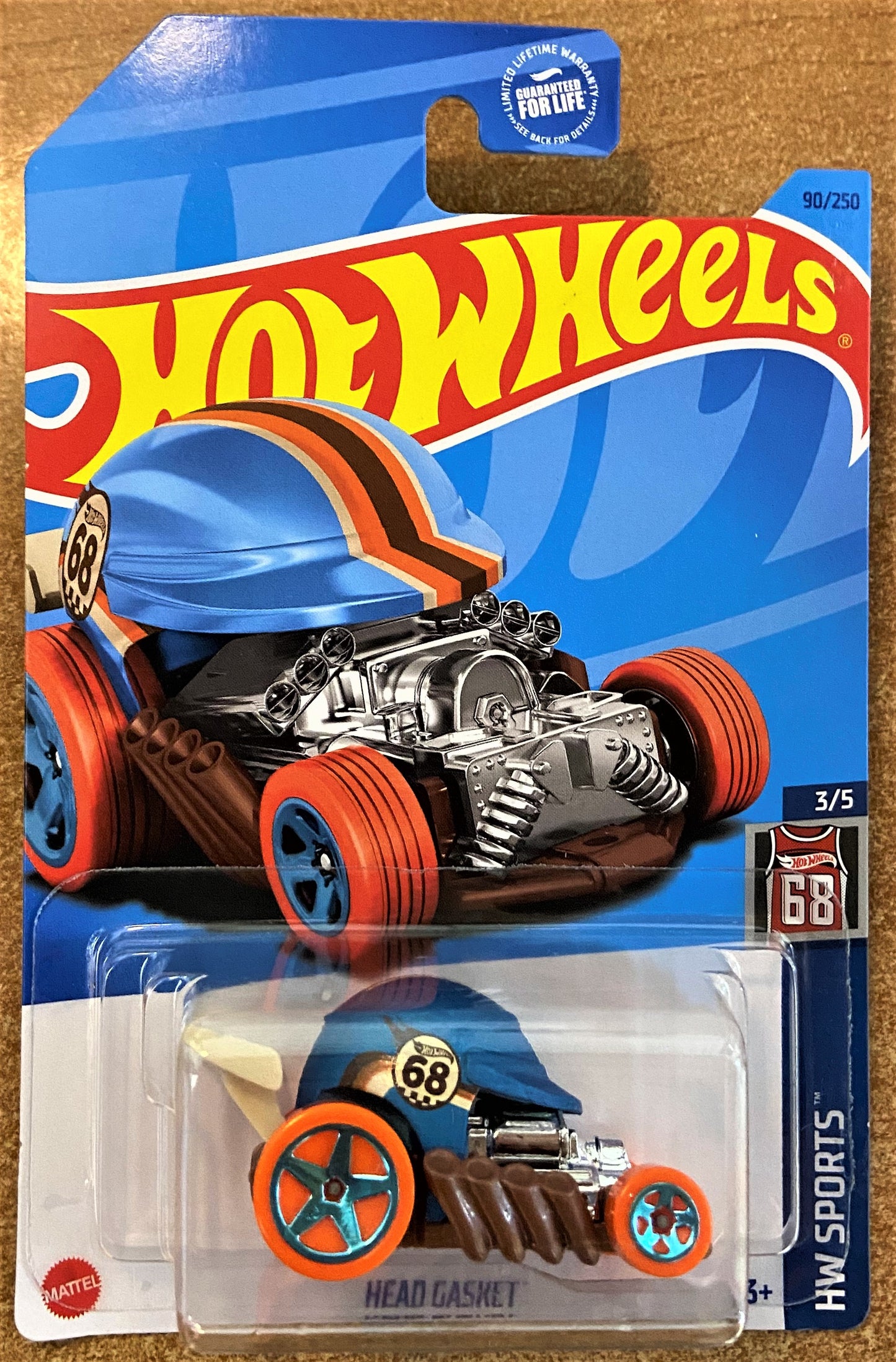 2023 Hot Wheels #90 Head Gasket BLUE
