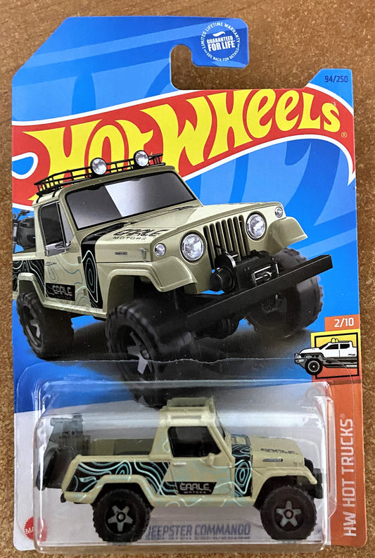 2023 Hot Wheels #94 67 Jeepster Commando TAN