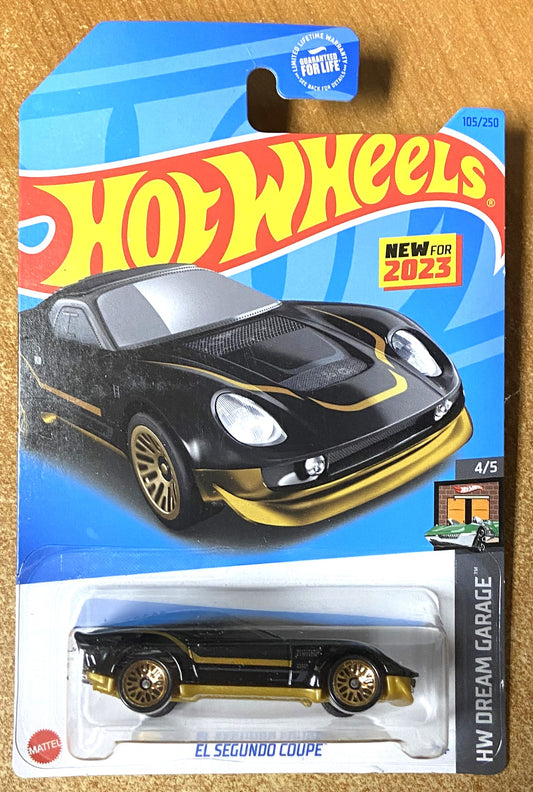 2023 Hot Wheels #105 El Segundo Coupe BLACK