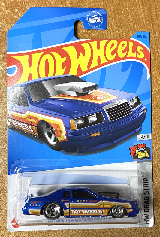 2023 Hot Wheels #107 86 Ford Thunderbird Pro Stock BLUE