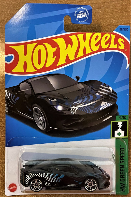 2023 Hot Wheels #108 Automobili Pinnfarina Battista BLACK