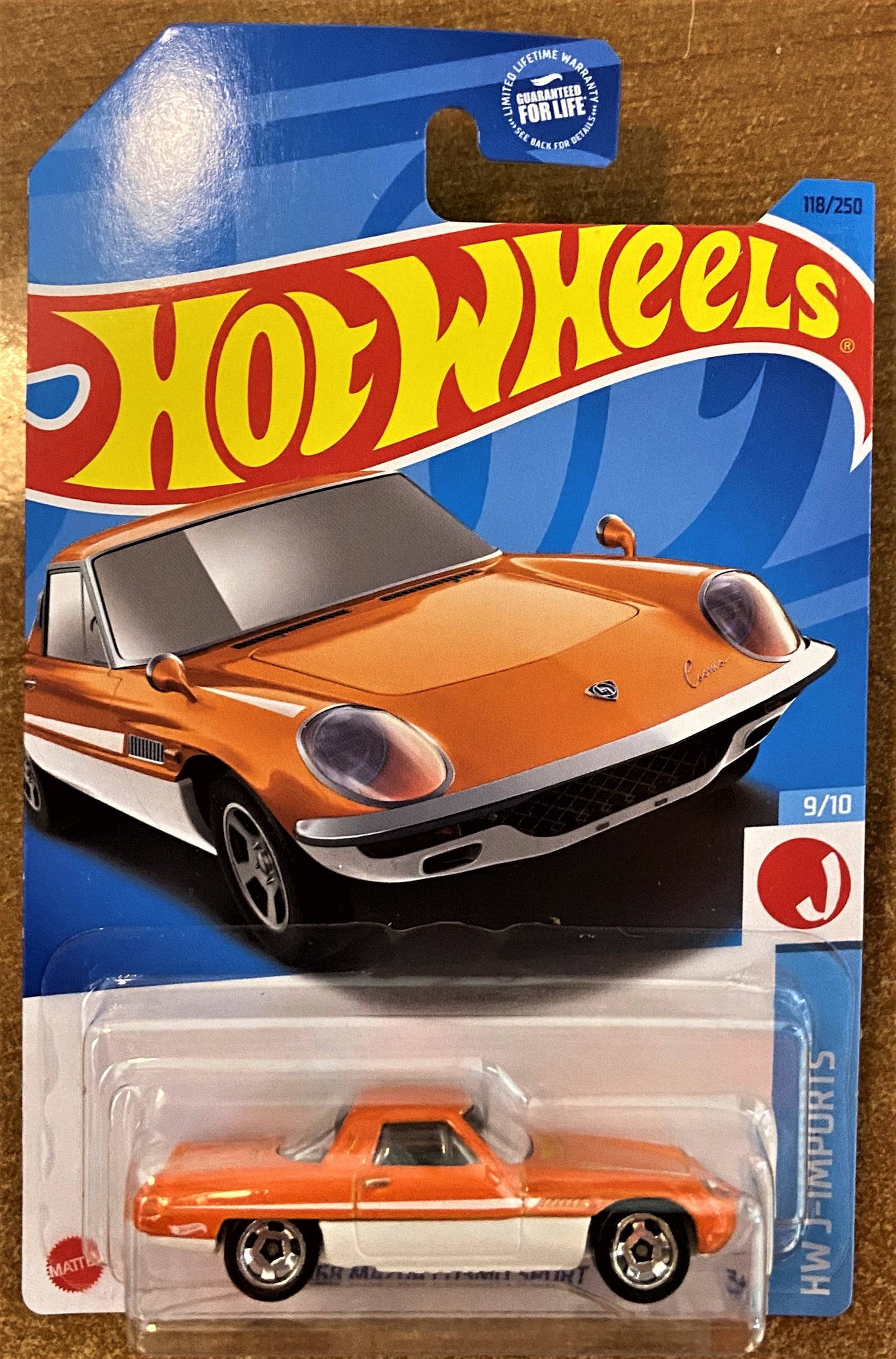 2023 Hot Wheels #118 1968 Masda Cosmo Sport ORANGE