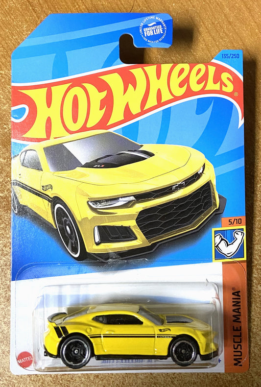 2023 Hot Wheels #135 2017 Camaro ZL1 YELLOW