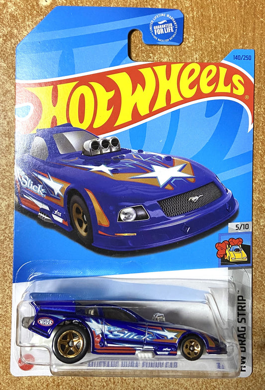 2023 Hot Wheels #140 Mustang NHRA Funny Car BLUE