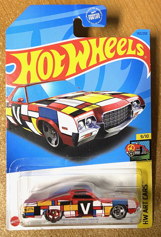 2023 Hot Wheels #142 72 Ford Ranchero RED