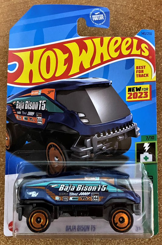 2023 Hot Wheels #143 Baja Bison T5 BLUE