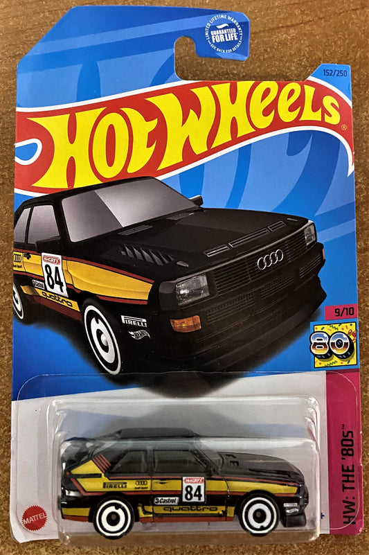 2023 Hot Wheels #152 84 Audi Sport Quattro BLACK