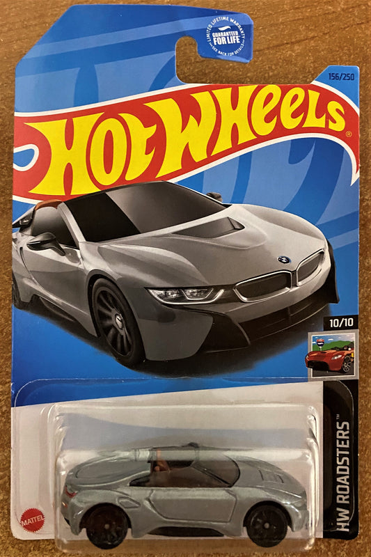 2023 Hot Wheels #156 BMW i8 Roadster SILVER