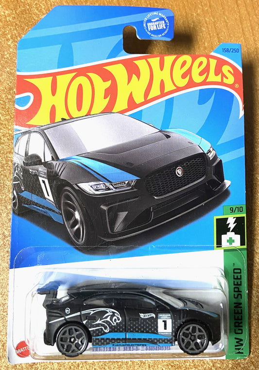 2023 Hot Wheels #158 Jaguar I-Pace e-Trophy BLACK
