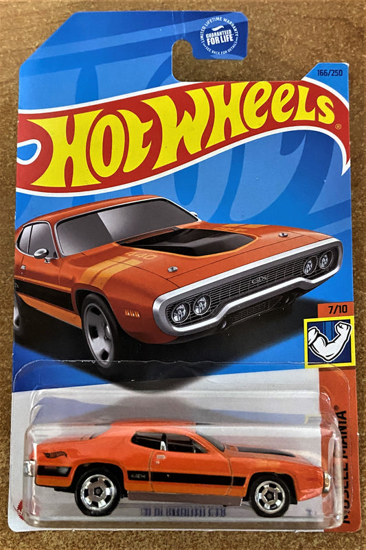 2023 Hot Wheels #166 71 Plymouth GTX ORANGE